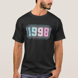 24. Geburtstag Ladys Mens 24 Jahre 1998 12 T-Shirt