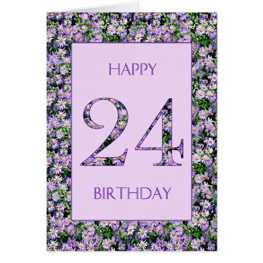 24. Geburtstag Lila Tageszeitung (Vorne)