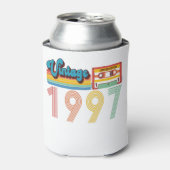 24. Geburtstag Vintag Retro 1997 Kassettenband Dosenkühler (Kanne Vorderseite)