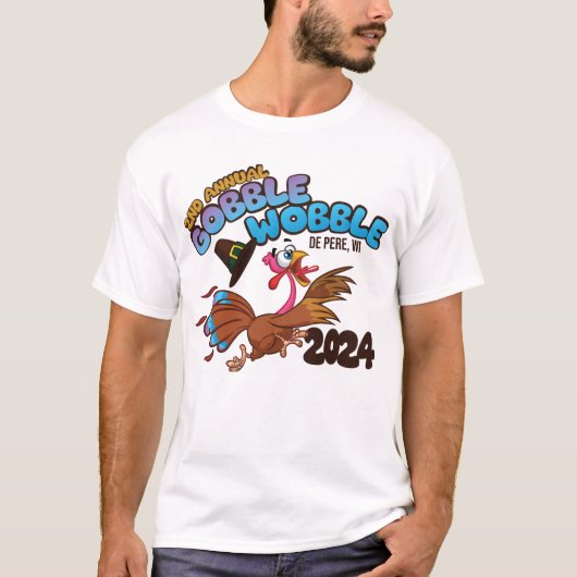 24 Gobble Wobble Tshirt (Vorderseite)