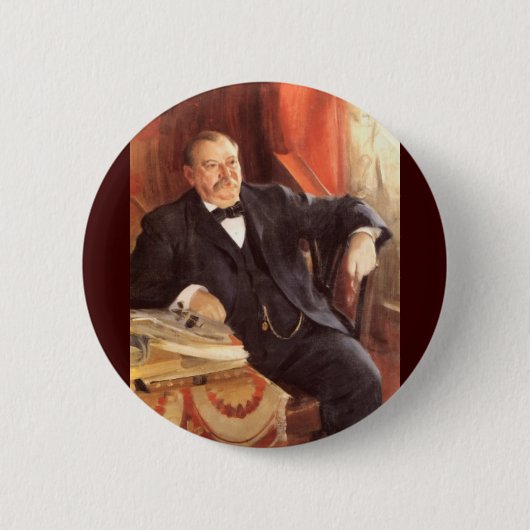 24 Grover Cleveland1 Button (Vorderseite)