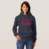 24 h Mama Hoodie (Vorne ganz)
