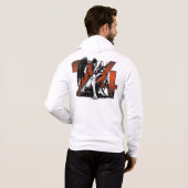 24 Hard Lines Graphic T-Shirt — Fallen Demon Hoodie (Schwarz voll)