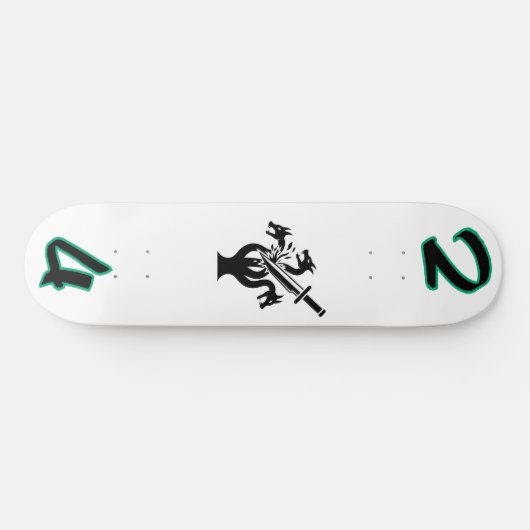 “24 Hard Lines” Hydra Deck – Conquer the Chaos Edi Skateboard (Horizontal)