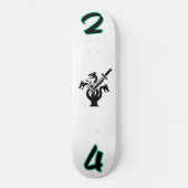 “24 Hard Lines” Hydra Deck – Conquer the Chaos Edi Skateboard (Vorderseite)