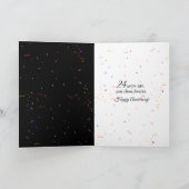 24. Hochzeitstag Champagner Toast Karte (Innenseite)