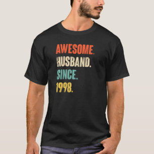 24 Hochzeitstag Er Phantastischen Mann seit T-Shirt