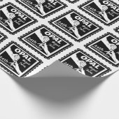 24. Hochzeitstag traditionelles Opal Geschenkpapier (Ecke)