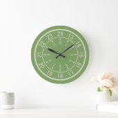 24-HOUR CUSTOM wall clocks Große Wanduhr (Zuhause)