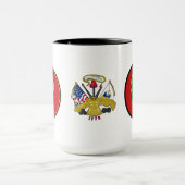 24. ID Combat Service Identification Abzeichen Tas Tasse (Zentrum)