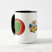 24. ID Combat Service Identification Abzeichen Tas Tasse (Vorderseite Links)
