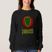 24. Infanterieabteilung 24. Armee 2 Sweatshirt (Vorderseite)