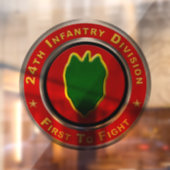 24. Infanterieabteilung Mechanisiert Fensteraufkleber (Blatt 2)