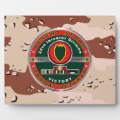 24. Infanterieabteilung Wüstensturm Fotoplatte (Vorderseite)