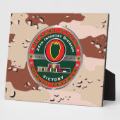 24. Infanterieabteilung Wüstensturm Fotoplatte (Seite)