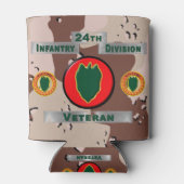 24. Infanterieabteilung Wüstensturm Veteran Dosenkühler (Rückseite)