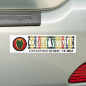24. Infanteriedivision SWA Combat Veteran Sticker Autoaufkleber (Auf Auto)