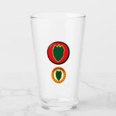 24. Insignien der Infanterieabteilung Glas (Vorderseite)