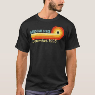 24 Jahre alt Phantastisch seit Dezember 1998 Retro T-Shirt