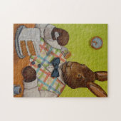 24 Karottenkuchen Puzzle (Horizontal)