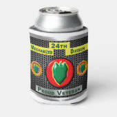 24. Mechanisierte Infanterieabteilung Dosenkühler (Kanne Rückseite)