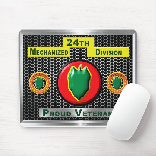 24. Mechanisierte Infanterieabteilung Mousepad (Mit Mouse)