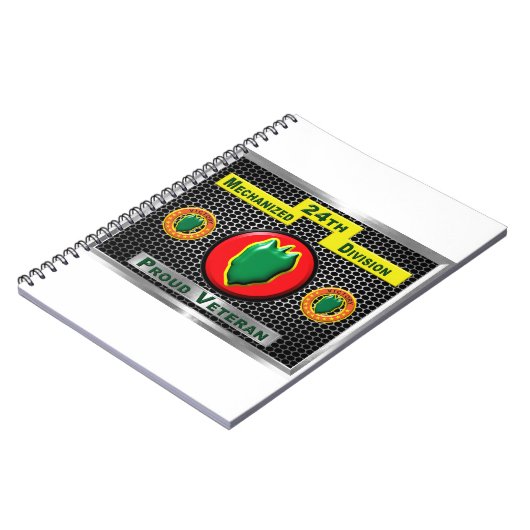 24. Mechanisierte Infanterieabteilung Notizblock (Linke Seite)