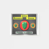 24. Mechanisierte Infanterieabteilung Post-it Klebezettel (Vorderseite)