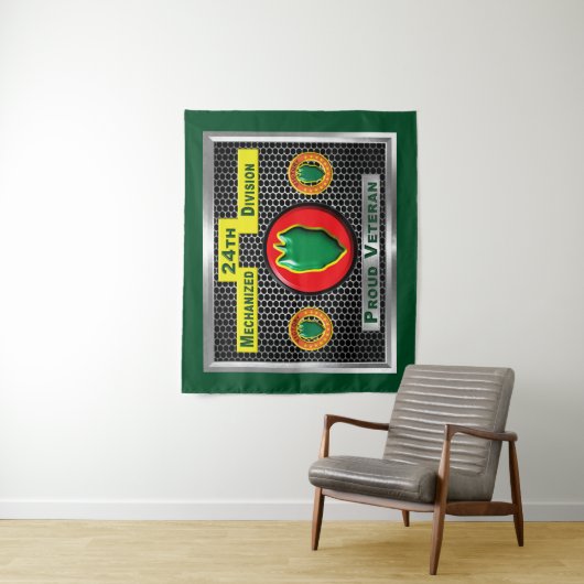 24. Mechanisierte Infanterieabteilung Wandteppich (Beispiel)