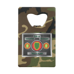 24. Mechanisierte Infanteriedivision Geldbeutel Flaschenöffner