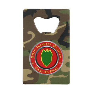 24. Mechanisierte Infanteriedivision Geldbeutel Flaschenöffner