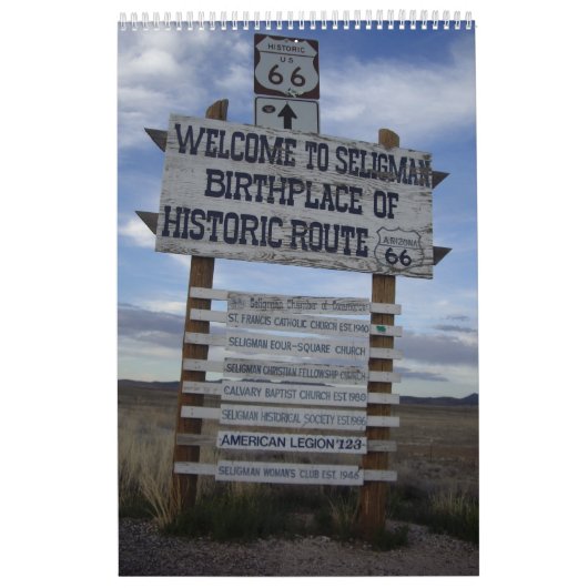 24 Monate auf der Route 66, beginnt beim Kauf Kalender (Titelbild)