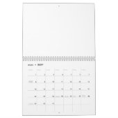 24 Monate Blanker Kalender 2025 - 2026 mit Feierta (Mär 2027)