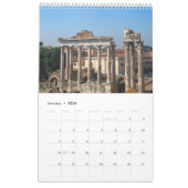 24 Monate Reisen Italien Custom Printed Calendar Kalender (Jan 2026)