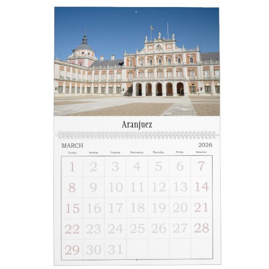 24 Monate Reisen Spanien Kalender (Mär 2026)