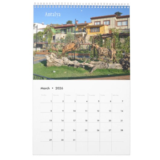 24 Monate Reisen Türkei Kalender (Mär 2026)