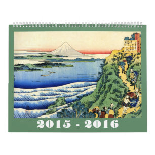 24-Monats-Hokusai-Kalender Kalender