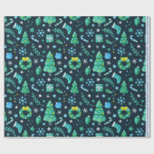 #24 Nautical Haven Wrapping Paper "Jumbo Size" Geschenkpapier (Flach)