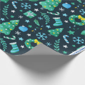 #24 Nautical Haven Wrapping Paper "Jumbo Size" Geschenkpapier (Ecke)