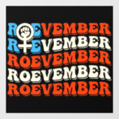 24. November Fensteraufkleber (Blatt)