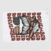 24. November Golfhandtuch (Horizontal)