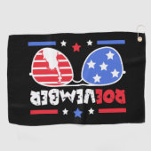 24. November Golfhandtuch (Horizontal)