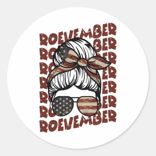 24. November Runder Aufkleber (Vorderseite)