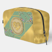 24. Opal-Jubiläum Druckausschnitt Nähtasche Waschbeutel (Rechte Ecke)