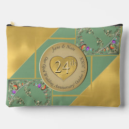 24. Opal-Jubiläum Druckausschnitt Nähtasche Zubehörtasche