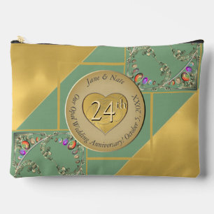 24. Opal-Jubiläum Druckausschnitt Nähtasche Zubehörtasche