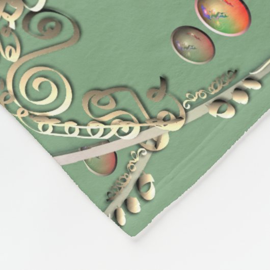 24. Opal-Jubiläum Fleecedecke (Ecke)