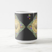 24. Opal Wedding AnniversaryHandtuch Kaffeetasse (Mittel)
