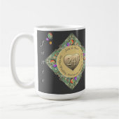 24. Opal Wedding AnniversaryHandtuch Kaffeetasse (Links)
