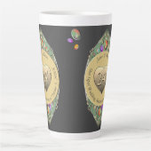 24. Opal Wedding AnniversaryHandtuch Milchtasse (Vorderseite)